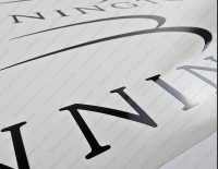 Bennington Boat Logo Decals Set of 2 x 22"